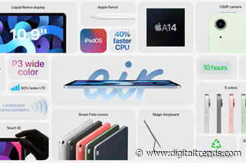 Apple iPad Air 4 vs. iPad Air 3