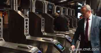 Apple Pay can now be used at all Manhattan subway stations and buses     - CNET