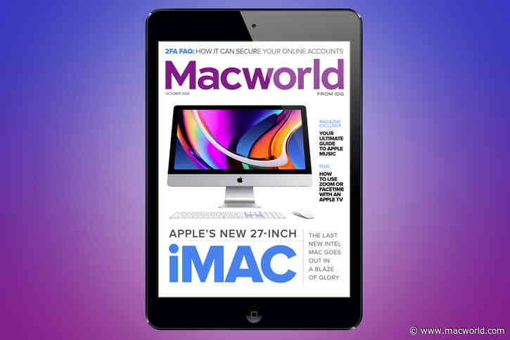 Macworld's October digital magazine: Apple's new 27-inch iMac reviewed