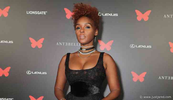 Janelle Monae Glams Up for Drive-In Premiere of 'Antebellum' at LA's The Grove!