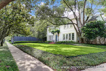 Historic Houston Mansion Hits the Market, Bringing Landmark Status, a $2.3 Million Asking Price and Famous Stories Galore - PaperCity Magazine