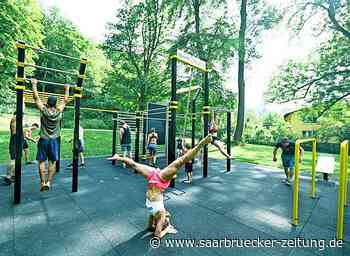 Feierliche Eröffnung des Calisthenics Park Bexbach - Saarbrücker Zeitung