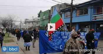 Comuneros mapuches realizan marcha en Temuco en apoyo a machi Celestino Córdova - BioBioChile