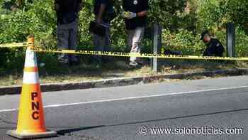 Hombre muere al ser atropellado cuando cruzaba carretera de Sonsonate - Solo Noticias