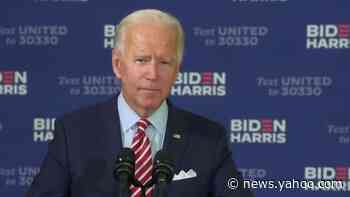 Joe Biden says President Trump's claim that he signed VA Choice is a figment of his imagination or a lie