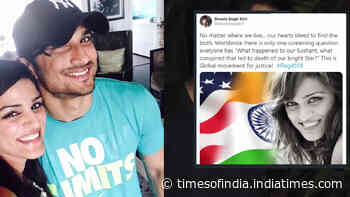 Sushant Singh Rajput's sister Shweta thanks her 'extended family' for making #Flags4SSR a huge success