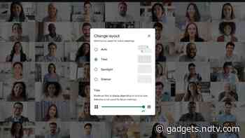 Google Meet Starts Getting 49-Person Grid View, Background Blur Feature