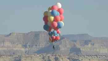 David Blaine Ascension en vivo: el vuelo del ilusionista con globos de helio a más de 7 mil metros de altura e - Marca Claro USA