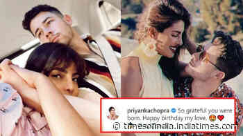 Priyanka Chopra shares an adorable video for hubby Nick Jonas' 28th birthday and it is all things love