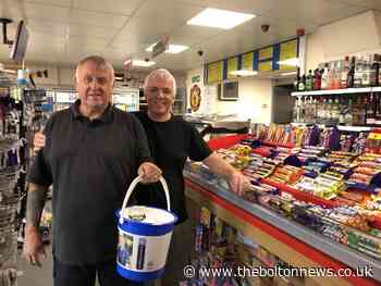 Newsagent Stan Taylor back at work after coronavirus battle