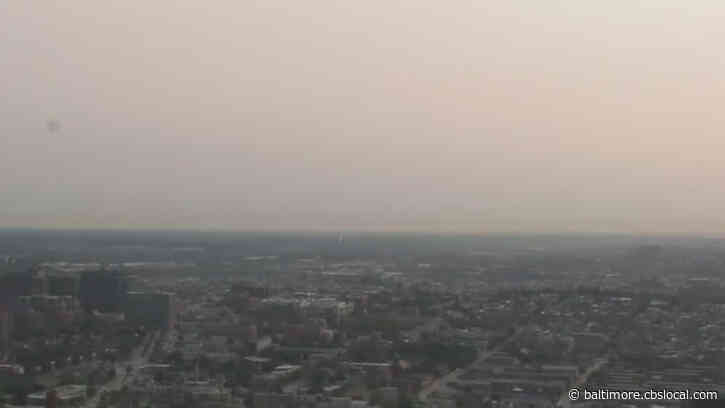 Hazy Sunshine From Western Wildfires Sticks Around In Maryland Wednesday