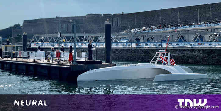 AI-powered ship sets sail for sea trials and environmental research missions
