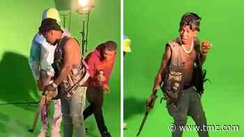 YFN Lucci Accidentally Fires Gun During Music Video Shoot