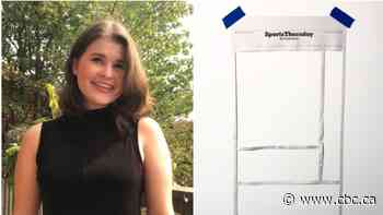 Graphic designer shows what sports pages look like with men removed