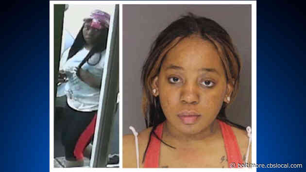 Robbery Suspect Tiara Baker Sought After Evading Police In Downtown Baltimore Tuesday