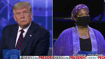 Voter after asking Trump question: I broke down and cried