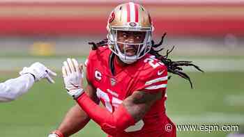 49ers place CB Sherman on IR with calf injury