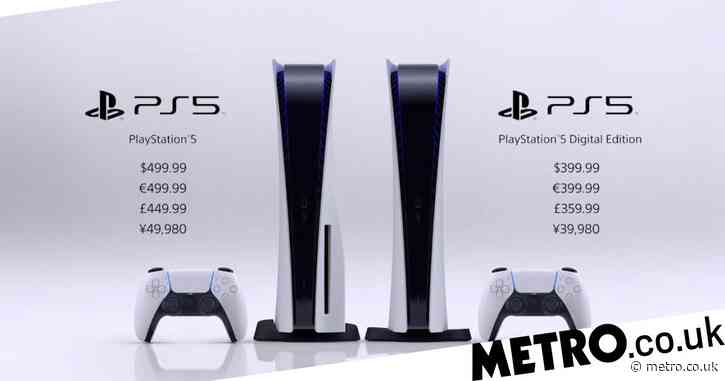 PS5 price is £450 in UK, release date is November with Game Pass equivalent