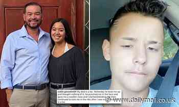 Jon Gosselin's daughter Hannah jumps to his defense after shocking claims he beaut up his son Collin
