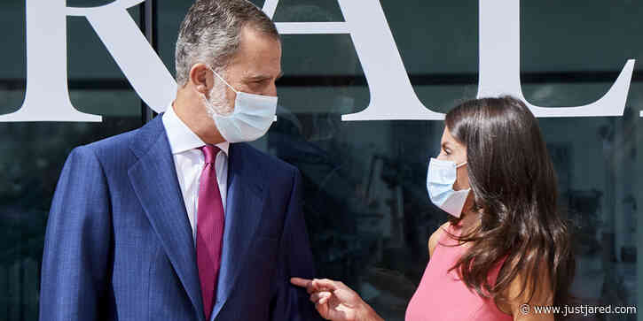 Spain's Queen Letizia Re-Wears Pink Michael Kors Dress For Third Time at Newspaper Anniversary