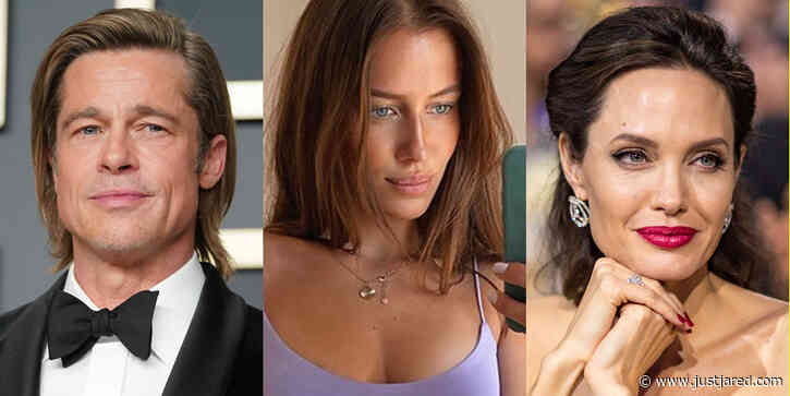 Brad Pitt's Rumored New Flame Nicole Poturalski Responds to a Question About Angelina Jolie