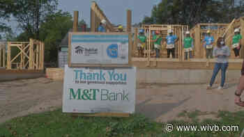 Wall-raising ceremony held for new Habitat for Humanity home in Fruit Belt