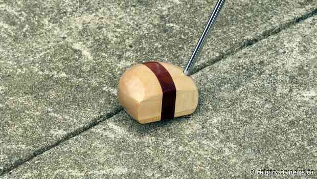 Finishing carpenter believes his putter is a stroke of genius
