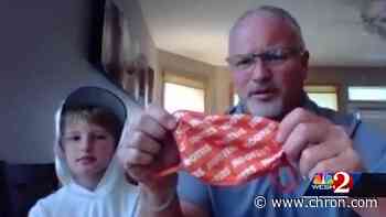 Florida 5th grader asked to remove Hooters-themed mask
