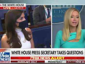 White House press secretary mocks CNN reporter's basic question about Trump's healthcare plan and tells her to 'come work here at the White House' if she wants information