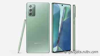 Samsung Galaxy Note 20 Price Temporarily Slashed By Rs. 9,000 For a Week: Everything You Need to Know