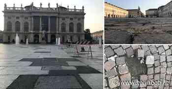 Erba gialla, toppe e sampietrini: le piazze auliche di Torino assediate dal degrado [FOTO e VIDEO] - TorinOggi.it