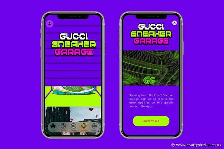 Gucci to launch virtual sneaker creation app Sneaker Garage