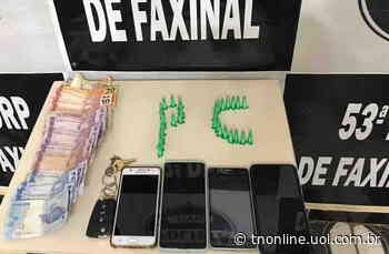 Dois suspeitos de tráfico de drogas são presos em Faxinal - TNOnline - TNOnline