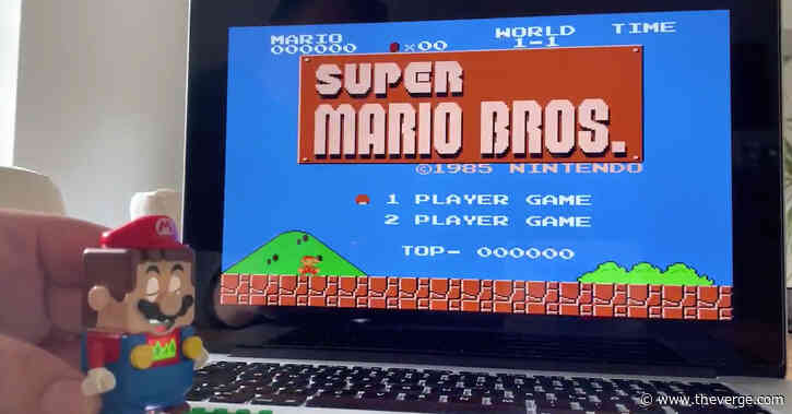 Hacker turns little Lego man Mario into Super Mario Bros. controller