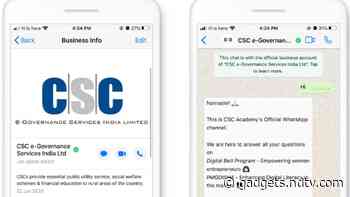 WhatsApp, CSC Launch a Chatbot to Promote Digital Literacy and Rural Entrepreneurship