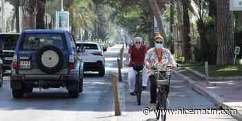 Après le départ des touristes, la nouvelle piste cyclable sur la Croisette à Cannes fait moins grincer des dents