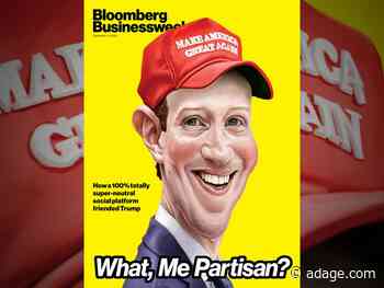 Facebook is basically in the tank for Trump, says Bloomberg Businessweek