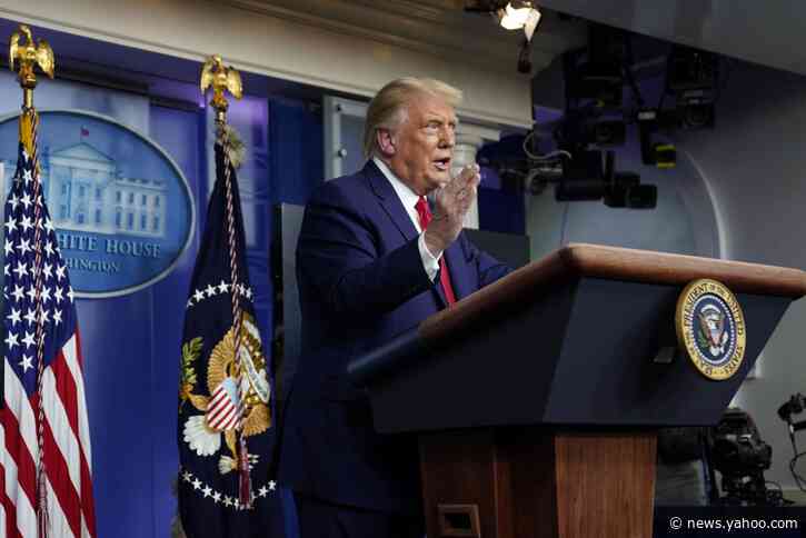 Trump says he can talk GOP into going for 'larger' virus aid