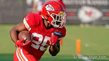 Chiefs concerned by Edwards-Helaire at goal line