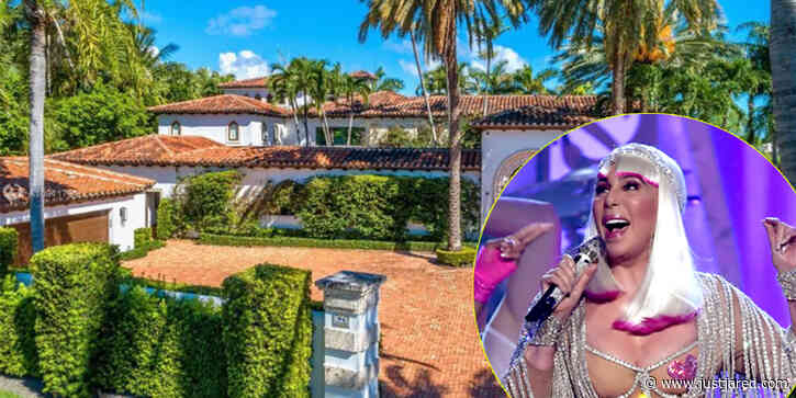 Cher's Stunning Former Miami Beach Mansion Hits the Market for $22 Million - See Inside!