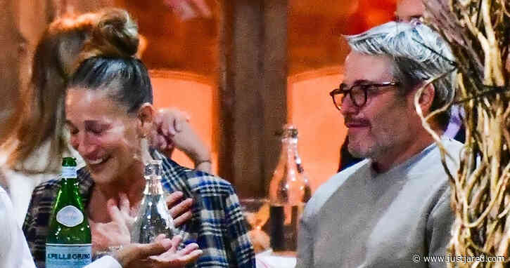 Sarah Jessica Parker & Matthew Broderick Do Outdoor Dining in New York City