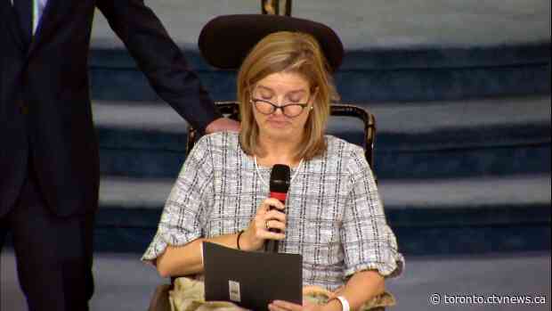 'My last words to each of them was that I loved them': Oshawa mom speaks at funeral for husband, 3 children