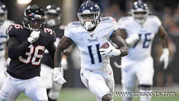 A.J. Brown in danger of missing Titans' Week 2 game due to bone bruise in knee, per report