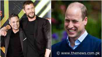 Prince William joins forces with Marvel stars Chris Hemsworth, Mark Ruffalo for a TED talk - The News International