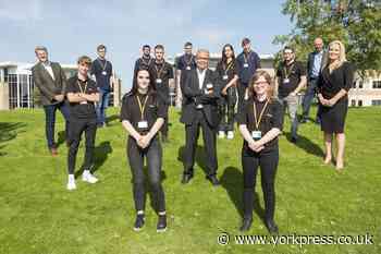 Siemens Mobility recruits start rail careers at Selby College