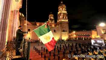 Alejandro Tello rinde homenaje a víctimas del coronavirus en el Grito de Independencia - Lasnoticiasya