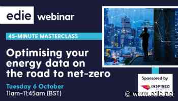 edie's next masterclass to focus on energy data on the road to net-zero
