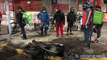 Concepción: Motociclista sufrió graves quemaduras tras colisión - Cooperativa.cl