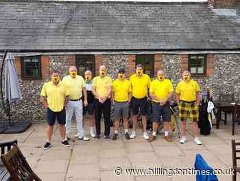 Watford FC narrowly lose to Luton Town supporters in golf match
