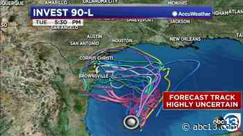 Houston weather forecast: Humidity drops as we prepare for a tropical system in Gulf - KTRK-TV